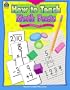How to Teach Math Facts, Grades 1-4