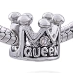Queen Crown European Beads - Pandora Bead & Bracelet Compatible