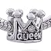 Pugster Queen Crown Bead Fits Pandora Charm Bracelet image 1