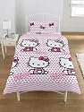 Parure housse de couette Linge de lit Hello Kitty Candy