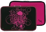 T'nB - Love - Housse r&eacute;versible pour Ordinateur portable 15"-16" - Noir/Rose