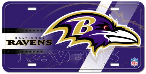 Baltimore Ravens Street Flair Plate
