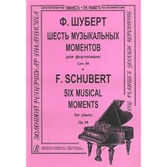 Six Musical Moments op. 94 (average and senior forms)