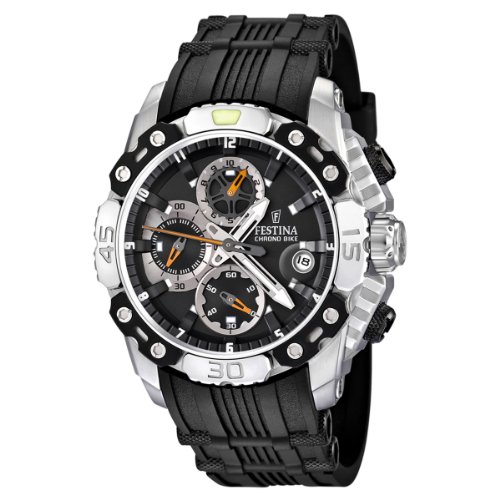 Festina Herren-Armbanduhr XL Tourchrono 2011 Chronograph Plastik F16543/4 Preisvergleich