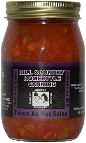 Texas Hill Country Twice As Hot Salsa 16oz