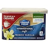 Maxwell House International Coffee Decaf Sugar Free French Vanilla Cafe, 4-Ounce Cans (Pack of 4)