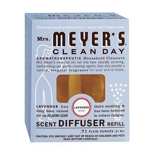 Mrs. Meyer's Clean Day Scent Diffuser Refill, Lavender, .71-Ounce Units (Pack of 3)