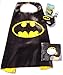 Superhero Cape and Mask Sets for Pretend Play, Dress Up, and Parties (Batman)