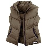 TAIGA Cypress 700 - Women's Zip European Goosedown Down Vest, Olive, MADE IN CANADA