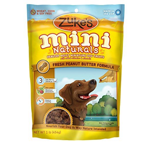 Mini Naturals Dog Peanut Butter USA - 1 LB [2-Pack]