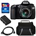 Canon 60D Digital SLR Camera with EF-S 18-55mm f/3.5-5.6 IS Lens + 16GB SDHC Memory + Canon LP-E6 Equivalent Replacement Battery (Generic) + Deluxe Case + HDMI Cable