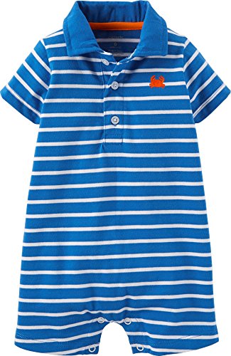 Carter's Baby Girls' Striped Romper (Baby)