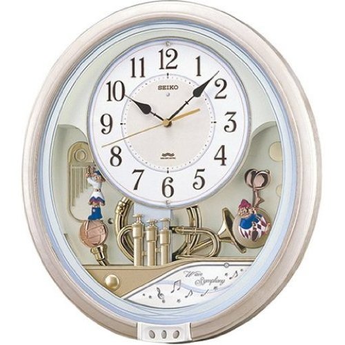 SEIKO CLOCK (セイコークロック) 掛け時計 ウエーブシンフォニー 電波時計 ツイン・パ AM240H