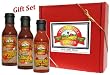 Trinity Hill Farms Grilling 3 Pack Gift Set, Including: Barbecue Sauce, Steak Sauce & Marinade, and Sweet Chili Sauce & Marinade