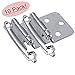 10 Pair Pack - Cosmas 17139-CH Polished Chrome Cabinet Hardware Hinges Variable Overlay - 20 Total Hinges