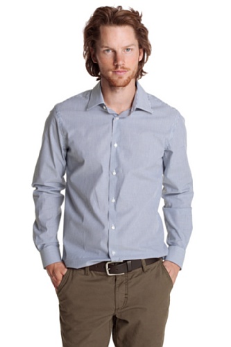 ESPRIT Collection Herren Businesshemd Slim Fit, 