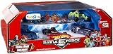 51fBM v7s3L. SL160  Hot Wheels Battle Force 5 1:64 Scale Die Cast Car Exclusive 7 Pack