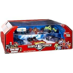 Hot Wheels Battle Force 5 1:64 Scale Die Cast Car Exclusive 7 Pack (Includes Comic Book) by Hot Wheels
