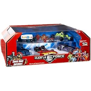 Hot Wheels Battle Force 5 1:64 Scale Die Cast Car Exclusive 7 Pack (Includes Comic Book) by Hot Wheels