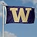 Washington Huskies Big W University Large College Flag