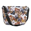 Horses and Horse Purse Fabric Purses Shoulder Bags CHRISTMAS Gift Ideas For Her Women Ladies Teachers Mom Grandmother Girls Graduation Alumni or Fans Travelers and Animal Lovers