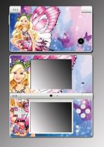 Barbie Princess Fairy Girl Game Vinyl Decal Cover Skin Protector 2 for Nintendo DSi