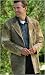 Men's Sueded Lamb Blazer with Whipstitch