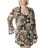 Women's Plus Size Merona® Swim Coverup - Brown