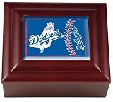 MLB Los Angeles Dodgers Wood Keepsake Box
