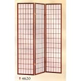 3-panel Cherry Wood Shoji Screen / Room Divider