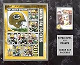 NFL Green Bay Packers 12x15 Super Bowl XLV Champions Plaque with Authentic Football card and 8x10 Photo