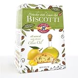 Coffaro's Baking Company Pistachio with Lemon Zest Olive Oil Biscotti, 8-Ounce Boxes (Pack of 3)