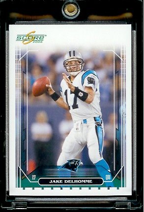 2006 Score Factory Set Single Card # 32 Jake Delhomme - Carolina Panthers - NFL Football Cards