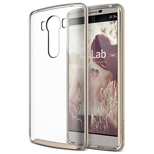 LG V10 Case, Verus [Crystal Bumper][Shine Gold] - [Clear Cover][Military Grade Protection] For LG V10 Devices