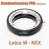 RainbowImaging Leica M LM lens to Sony E Mount NEX NEX-3 NEX-5 Camera Adapt ....