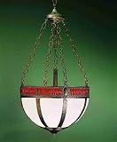 16 Bent Gothic Basket-4 Lt Center Rod/4 Chains/4Wire/Cnpy Lighting Ceiling