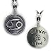 Cancer Zodiac Sign Pendant Astrology Jewelry Horoscope Necklace