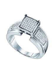 0.29CTW DIAMOND MICRO PAVE RING