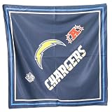 San Diego Chargers Jersey Style Bandanas (Measures 22" x 22")