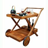 VIFAH V501 Outdoor Wood Serving Cart