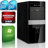 Produkt-Bild: KCS 184205 - PC Intel i5-2400 Quadcore 4x 3,1GHz (Turbo bis 3,4GHz) | 8GB DDR3-1333 | 500 GB SATA2 | AMD Radeon HD6570 1024MB GDDR3 HDMI + DVI (DirectX11 + Bluray3D) | DVD-RW | ASUS P8H61-M LE/USB3 (B3) rev3.0 | USB3.0 | 5.1 Sound | Gigabit-LAN | Cardreader | 420W | Microsoft Windows 7 Home Premium 64-Bit