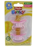 Playtex Baby Binky Most Like Mother Latex Pacifiers: Pink