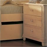 2nd Nature 3 Drawer Night Stand