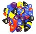 IKN Guitar Scrub Nylon Picks 0.71mm Mixed Color Pack of 500pcs