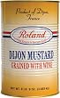 Roland Grained Dijon Mustard, 8lb 9oz Can
