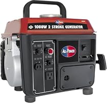 All Power America APG3004 1000-Watt 2-Cycle Gas Powered Portable Generator (Non-CARB Compliant)