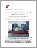 The "Christmas Ship Mackinaw" Sails Into Chicago