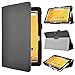 Acer Iconia One 10 B3-A20 Case, IVSO High Quality Leather Slim-Book Stand Cover Case for Acer B3-A20 Tablet (Black)
