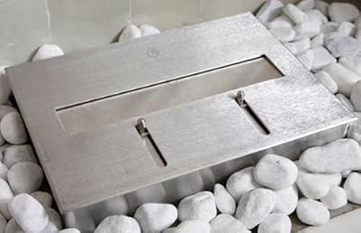 Rectangular Fireplace Burner