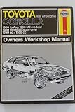 Toyota Corolla owners workshop manual